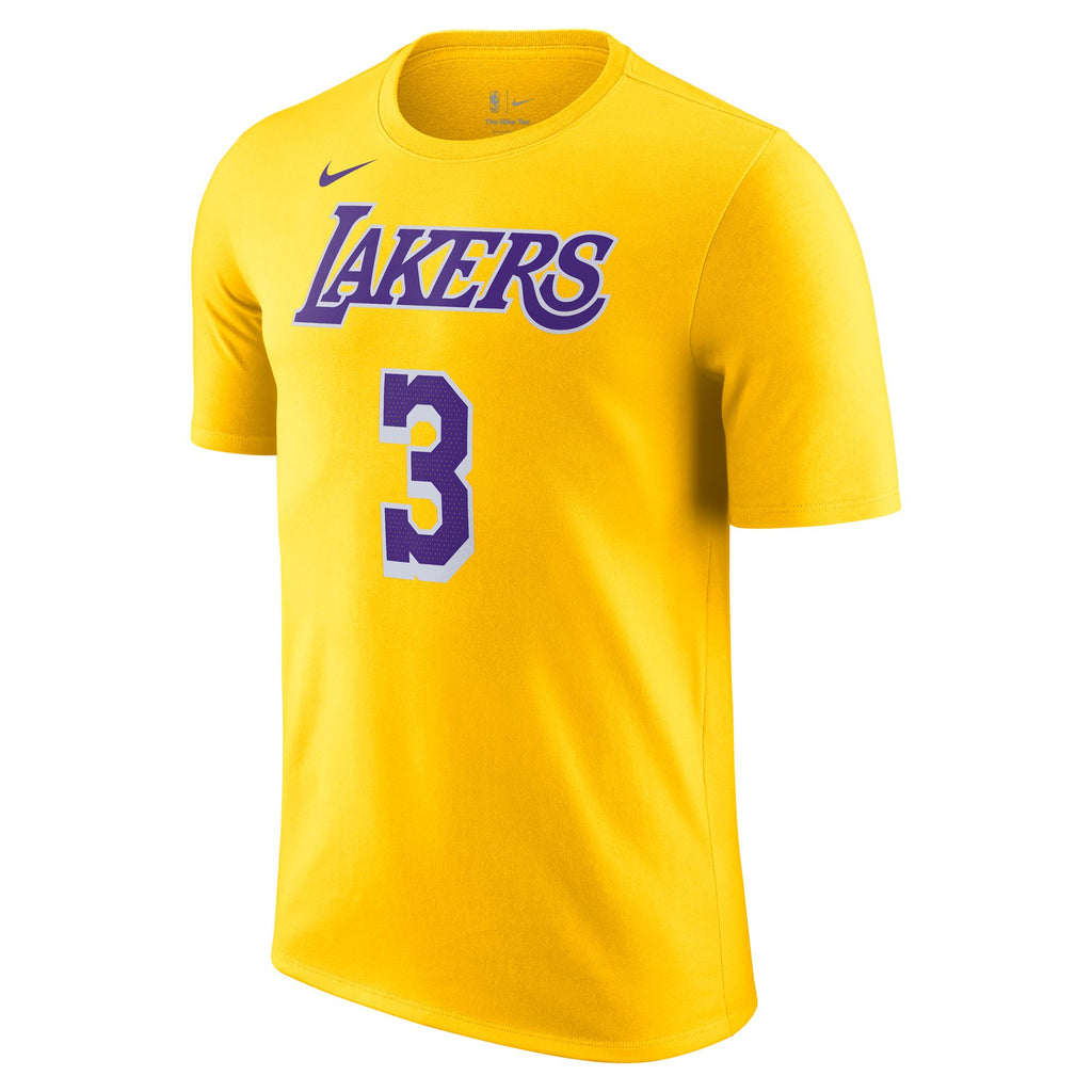 Anthony Davis Los Angeles Lakers Icon Nike NBA Name and Number Tee